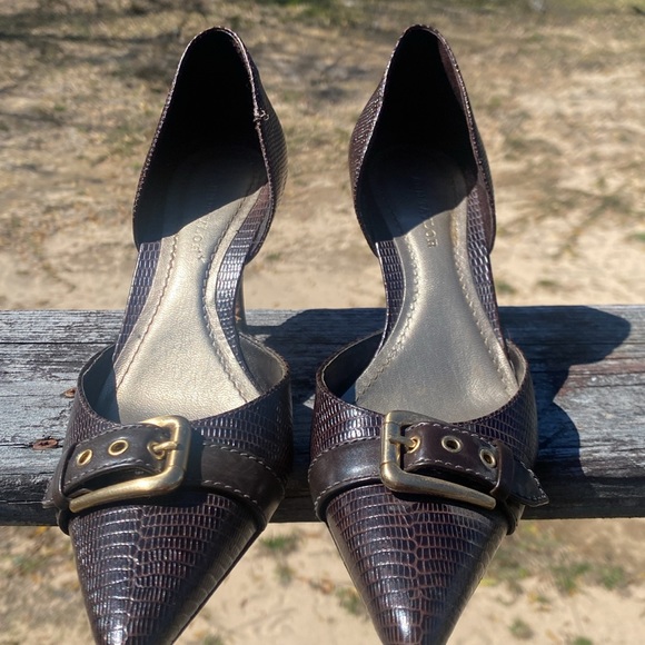 Ann Taylor Size 5 Pointy Kitten Heels Size 5 - Picture 4 of 7